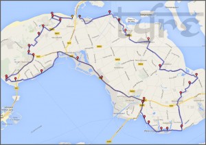 Strijd tegen water route